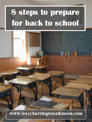 8 steps to prepare for back to school