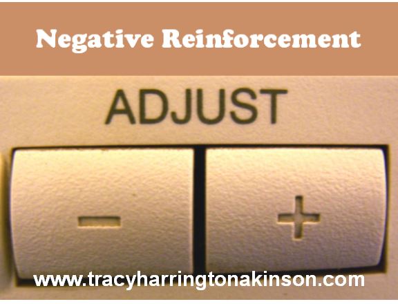 negative reinforcement examples in substance abuse