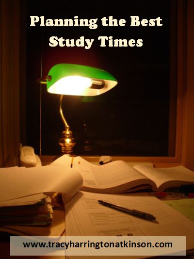 Planning the Best Study Times