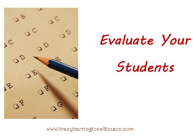 Evaluate your Students