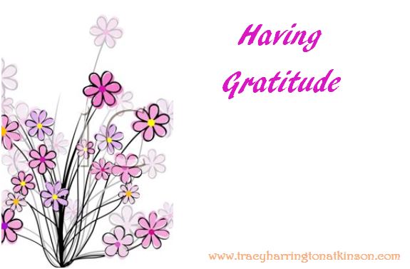 Having Gratitude