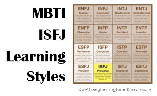 MBTI ISFJ (Introversion, Sensing, Feeling, Judging) Learning Styles