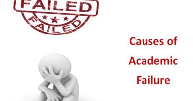 Causes of Academic Failure