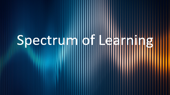 Spectrum of Learning