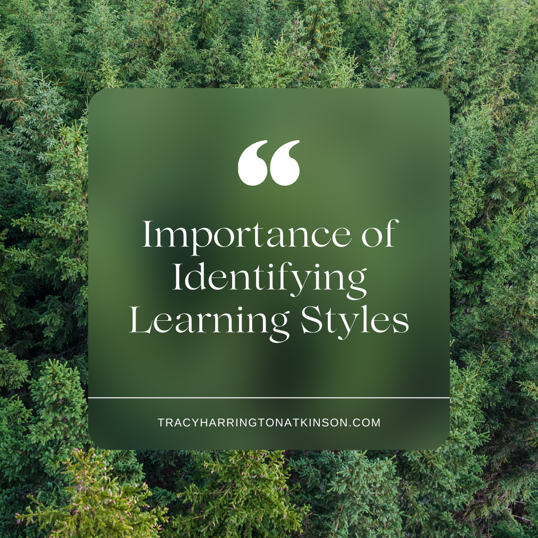 Importance of Identifying Learning Styles